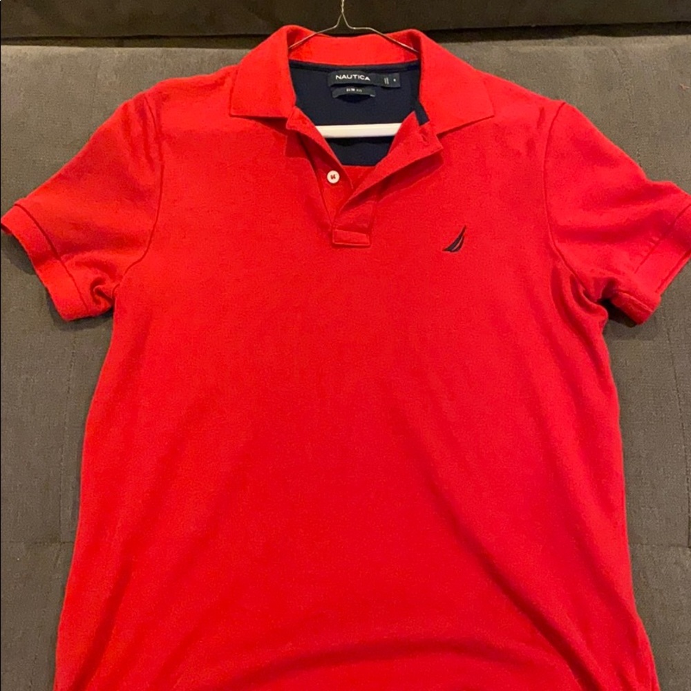 Nautical Red Polo